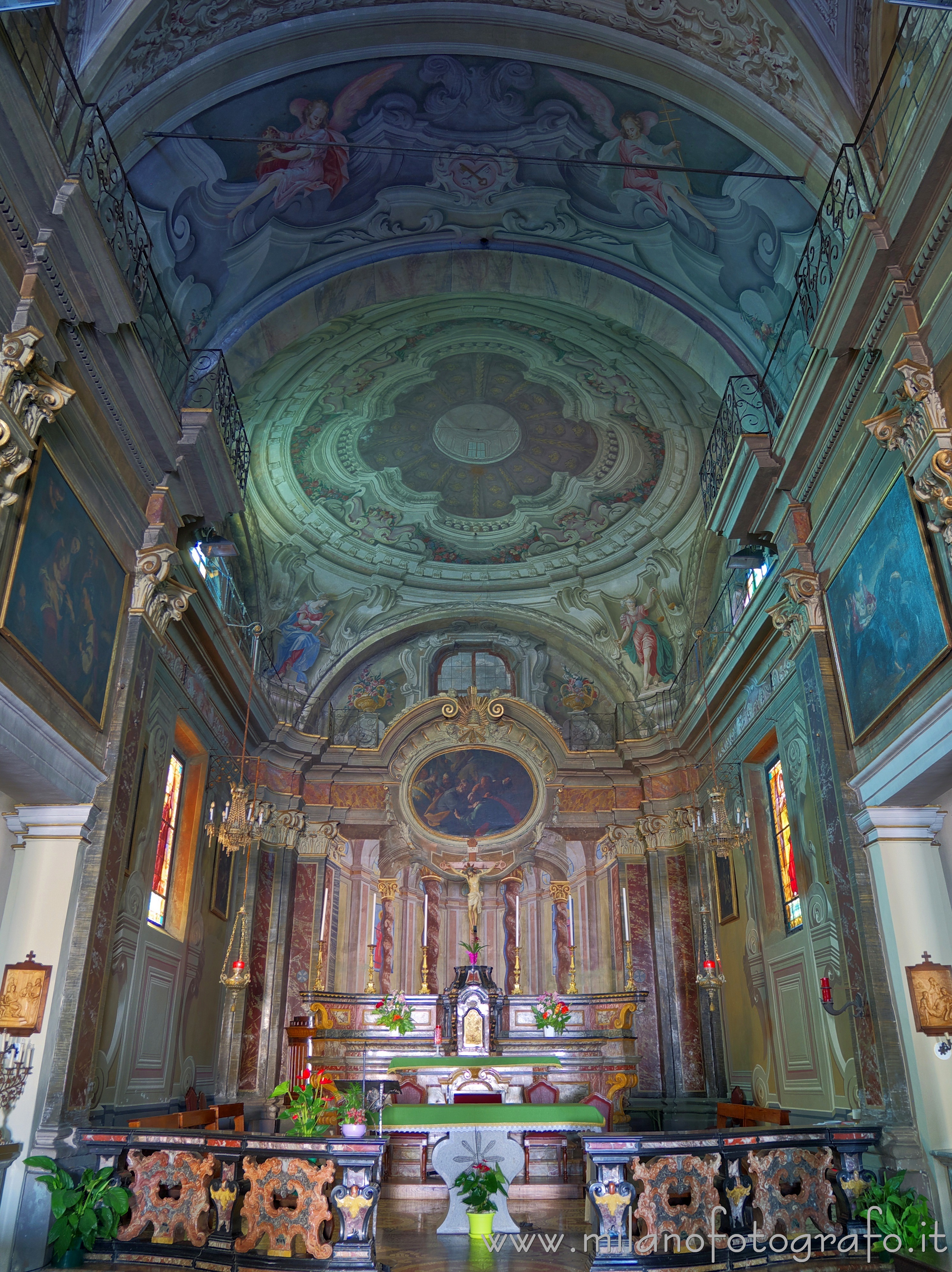 Candelo (Biella) - Abside della Chiesa di San Pietro